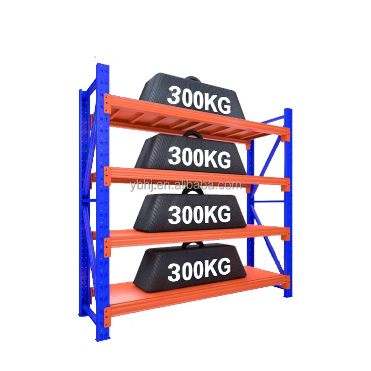 Manufacturer 300KG Per layer fabric storage steel racks detachable medium duty shelving