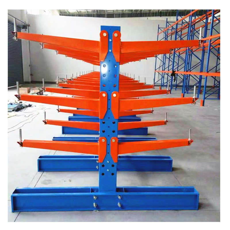 China supplier industrial  pipe and sheet steel and metal storage warehouse lumber racks