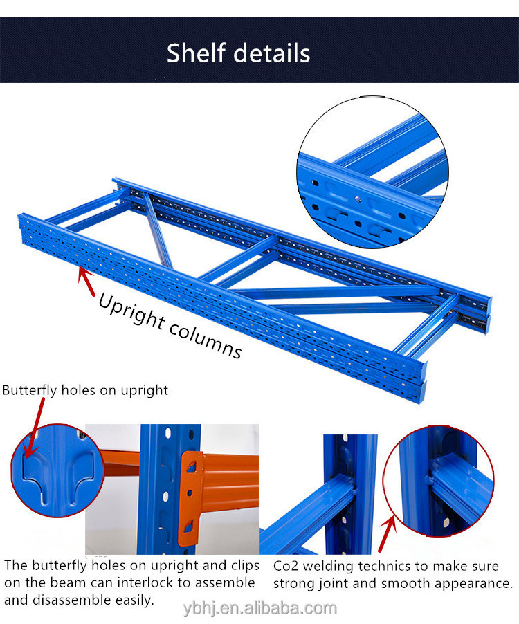 Warehouse storage shelves Stacking Racks Pallet Shelving Industrial Rack metal rack garage storage shelves units