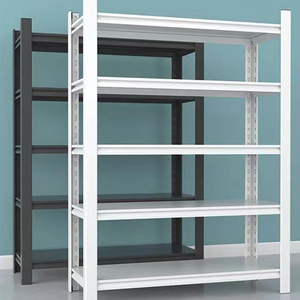 Household shelf racks multi-layer free group angle steel plate storage rack warehouse storage storage shelf