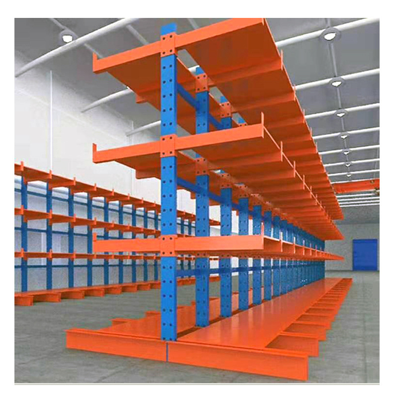 China supplier industrial  pipe and sheet steel and metal storage warehouse lumber racks