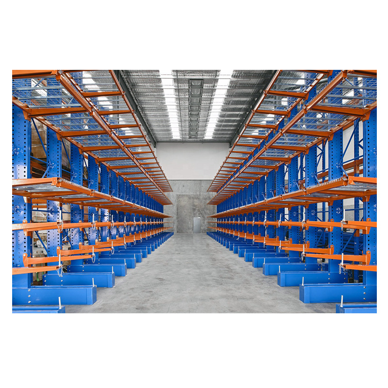 China supplier industrial  pipe and sheet steel and metal storage warehouse lumber racks