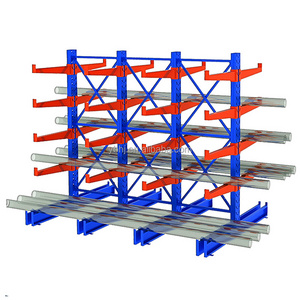 China supplier industrial  pipe and sheet steel and metal storage warehouse lumber racks