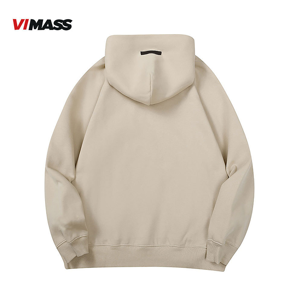 Manufacture 500 gsm oversized pullover Hoodies drop shoulder heavy weight puff print hoodies men for high quality