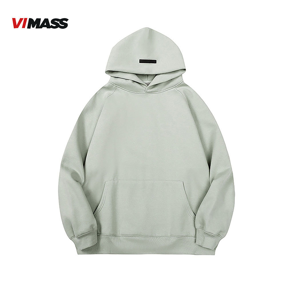 Manufacture 500 gsm oversized pullover Hoodies drop shoulder heavy weight puff print hoodies men for high quality