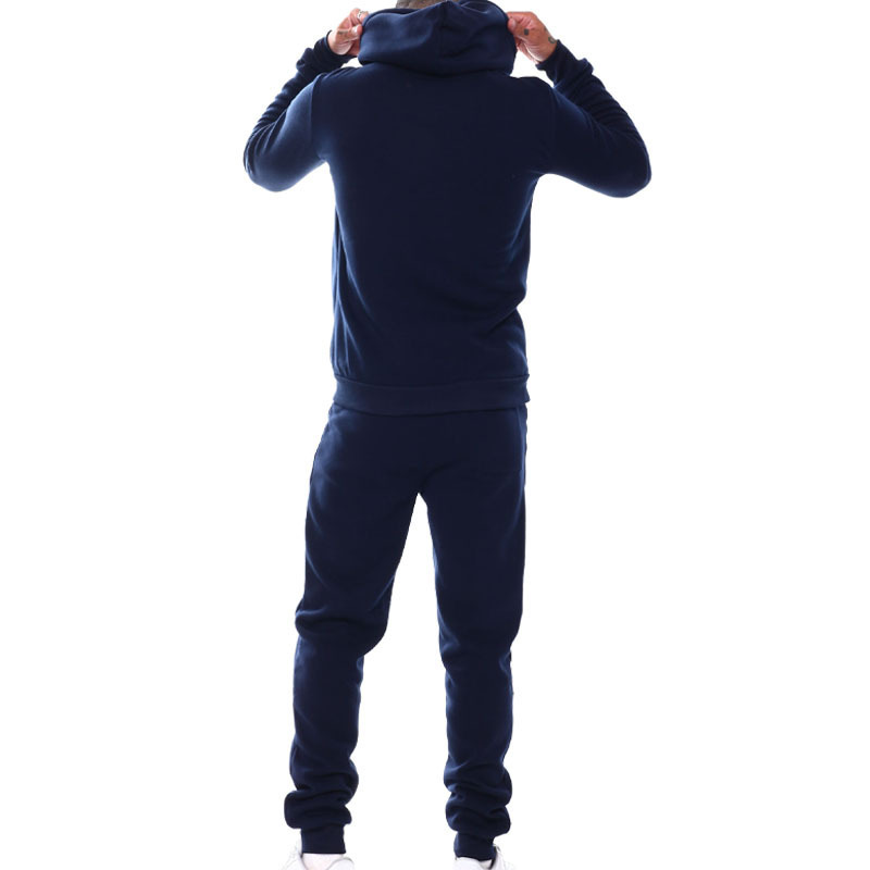 Tracksuit Custom blank Hoodies and sweatpants set For men sweatsuit 100% cotton french terry high quality Tracksuit manufacturer