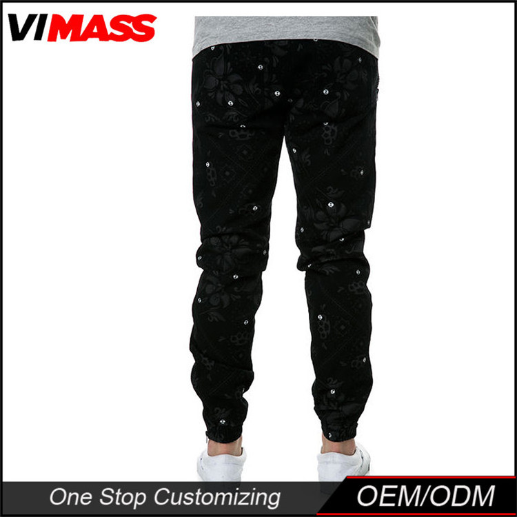 OEM/ODM mens custom sweat pants for  men sweat pants half zip pullover with jogger sweat pants for men