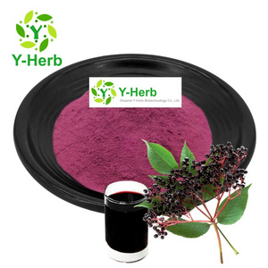 Black Elderberry Fruit Powder Spray Drying Sambucus Nigra/Sambucus Williamsii/Elderberry Juice Powder