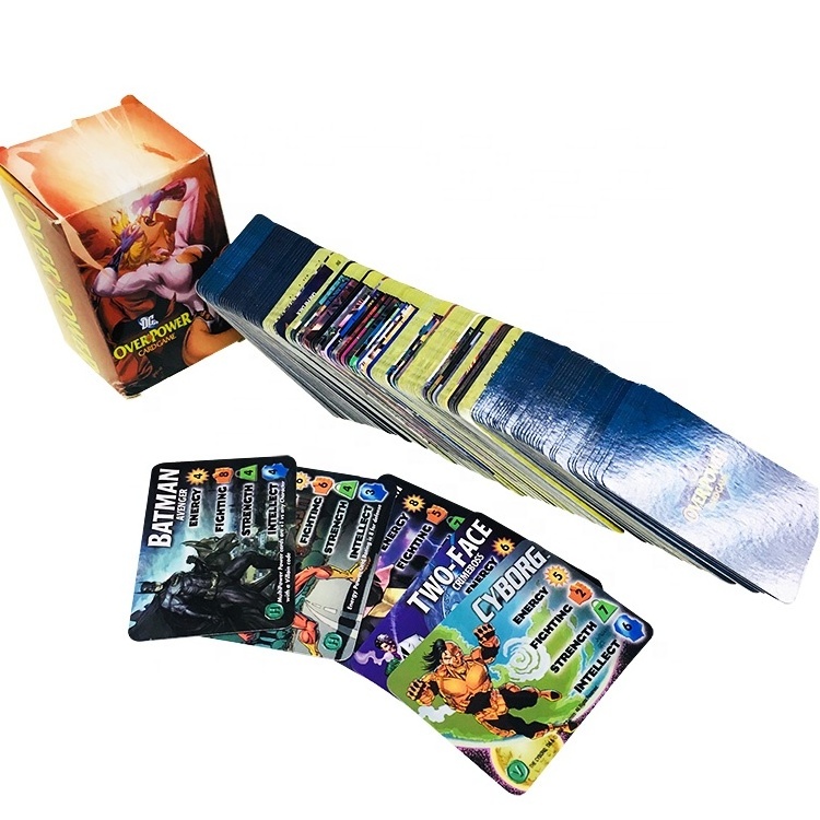 Factory Custom Printing Trading Card Game With Box