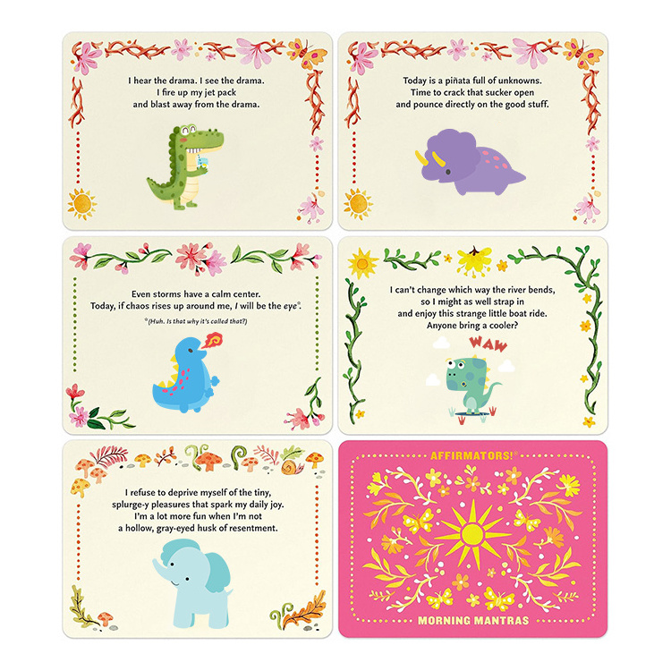 Custom Affirmation Cards With Box For Women Self Affirmation Cards With Box