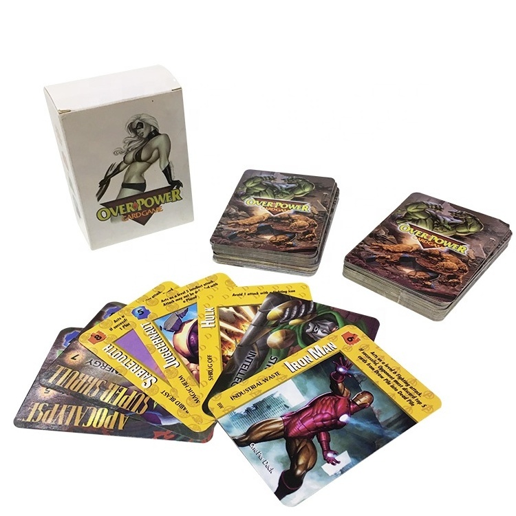 Factory Custom Printing Trading Card Game With Box