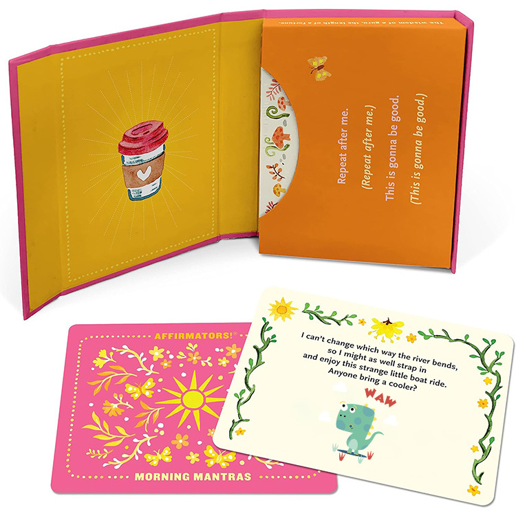 Custom Affirmation Cards With Box For Women Self Affirmation Cards With Box