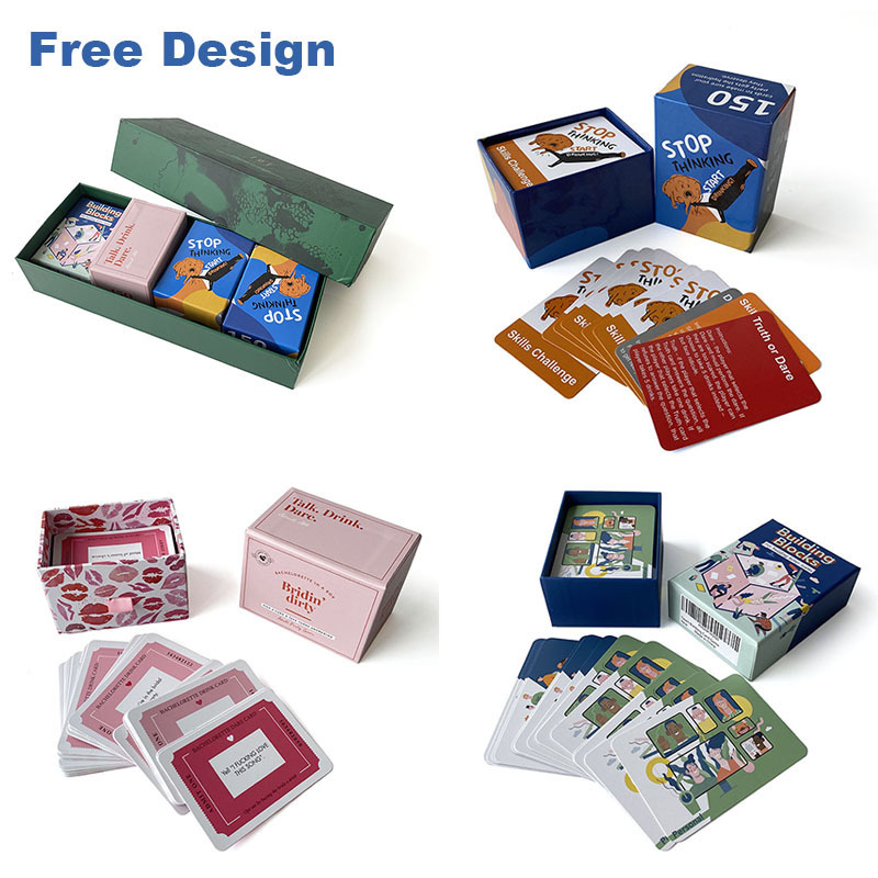 Wholesale cheap custom printing Inspiration positive affirmation cards tarot deck game card for kids