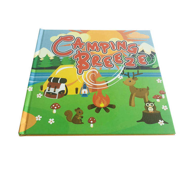 China Printing Factory Custom Printing Matt Lamination Children Story Comic Hardcover Book