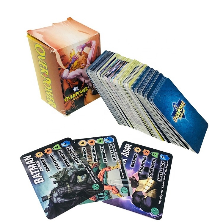 Factory Custom Printing Trading Card Game With Box