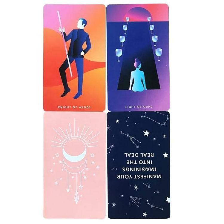 Manufacturer Custom Printing Holographic Tarot Cards Wholesale