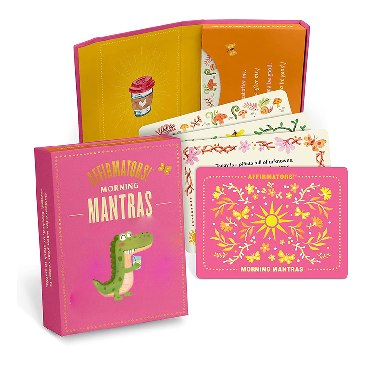 Custom Affirmation Cards With Box For Women Self Affirmation Cards With Box