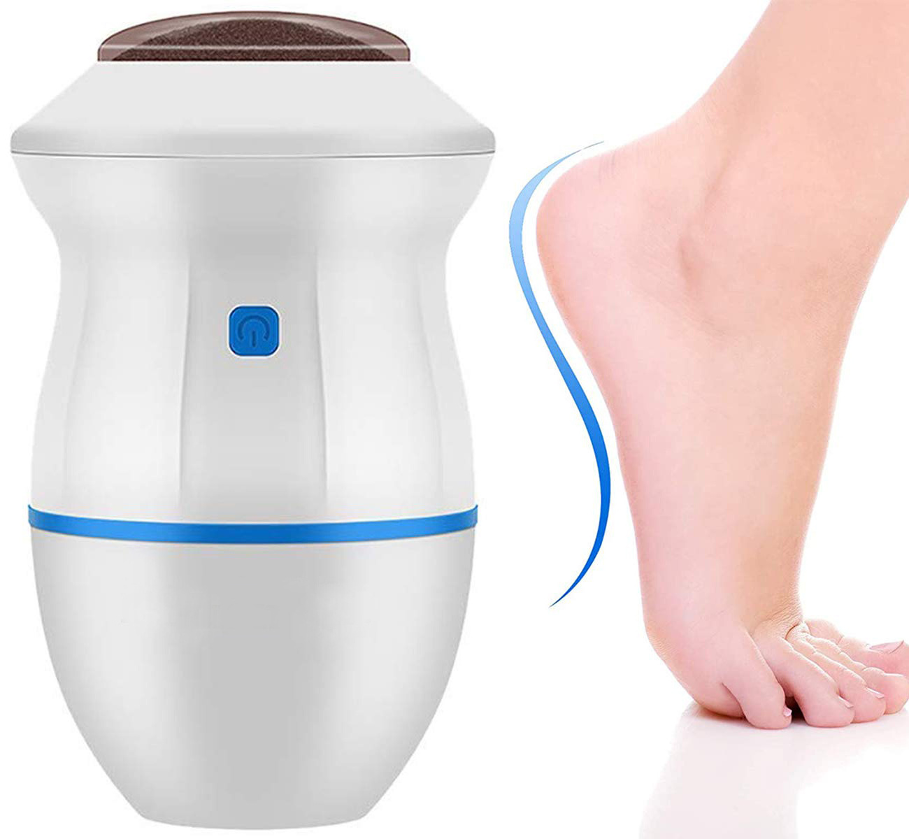 Home Use Foot Dead Skin Callus Remove Vacuum Adsorption Rechargeable Electric Foot Grinder Pedicure Machine