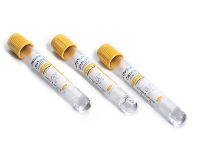 Medical Blood collection Tube Gel Clot Activator Tube vacuum blood test tube yellow top cap 2ml 4ml 6ml 10ml