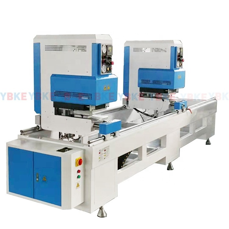 pvc double head welding equipment upvc window two heads welding machine for pvc profiles