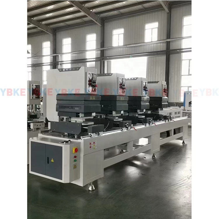 CHINA YBKE PVC UPVC Window Double Head Double Side Seamless Welding Machine