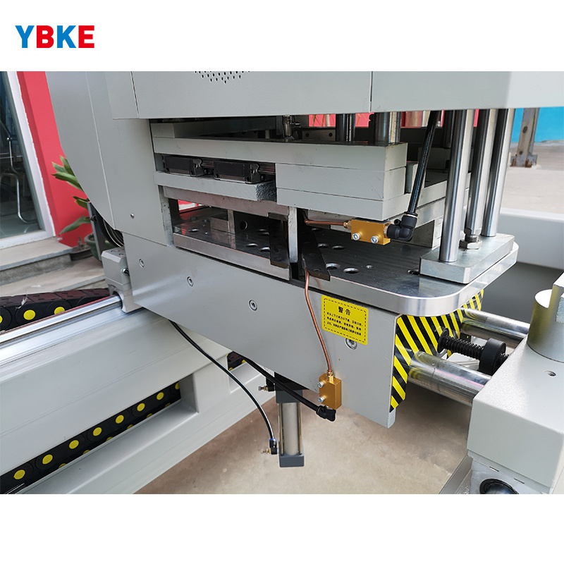 CHINA YBKE PVC UPVC Window Double Head Double Side Seamless Welding Machine