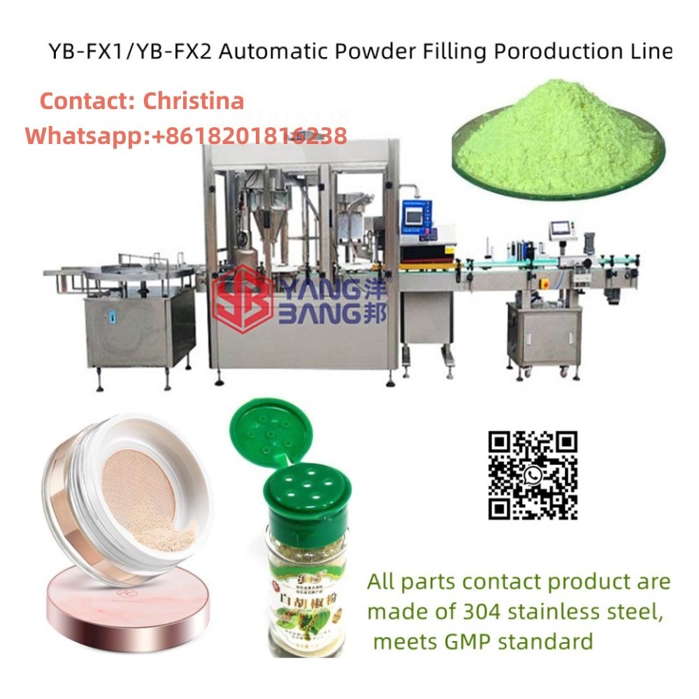 YB-FX2 Multi-function Automatic Curry Powder Pepper Spice Bottle Filling Packing Machine