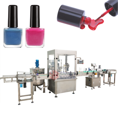 Hot Sale Cosmetic Nail Polish Bottling Machine Automatic Filling Capping Machine for Gel Polish Essential Oil