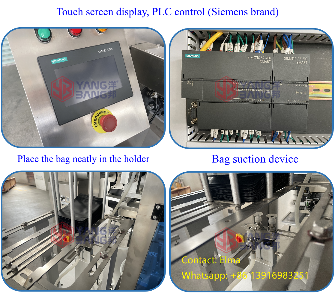 YB-210D Automatic Doypack Gummy Bear Packing Machine Gummies Weighing Filling and Packing Machine