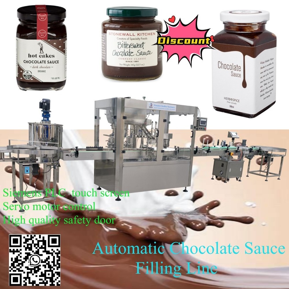 YB-JX4 Servo Drive Control Rotary Lobe Pump Chocolate Mousse Beef Sauce Filling Capping Machine