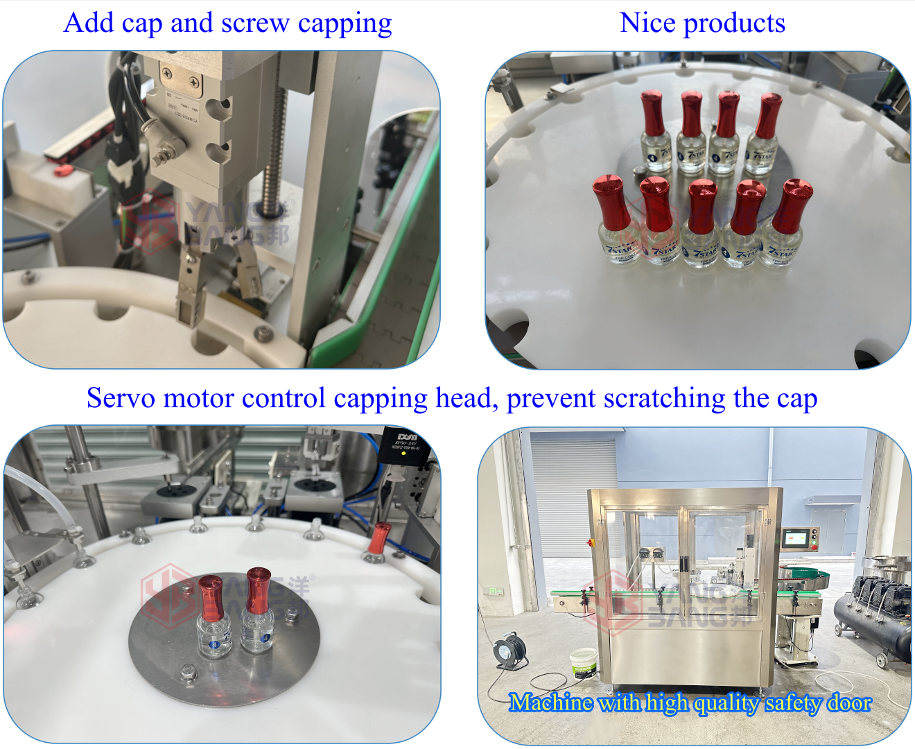 Hot Sale Cosmetic Nail Polish Bottling Machine Automatic Filling Capping Machine for Gel Polish Essential Oil