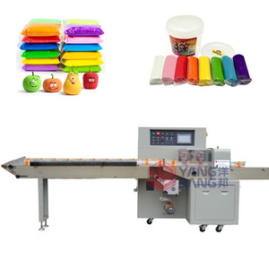 YB-350X Automatic Plasticine Dough Packaging Machine Kids Play Modeling Clay Packing Machine