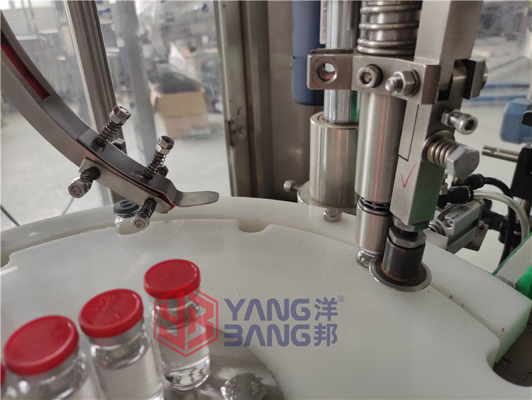 YB-Y2 Automatic Liquid Cartridge Perfume Oil Chemical Vial Test Tube Round Bottle Filling Capping Machine