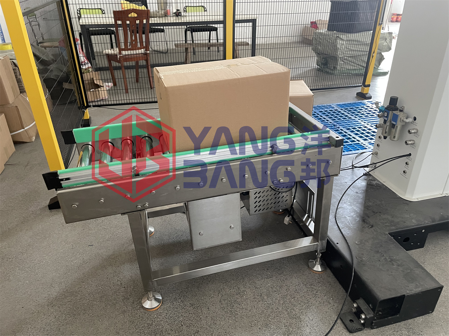 YB-MD16 Hot Sale High Quality  Fully Automatic Bag Carton Box Case Robotic Palletizer Packaging Machine with Robot Palletizer