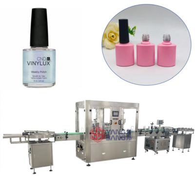 YB-YX2 Hot Selling UV Nail Polish Gel Polish Bottle Filling Machine Mascara Lip Gloss Essential Oil Filling and Capping Machine