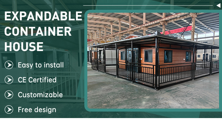 40ft Expandable Container Home Granny Flat Prefabricated Portable ...