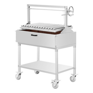 Stainless steel outdoor Charcoal Lift grid Charcoal BBQ Grill