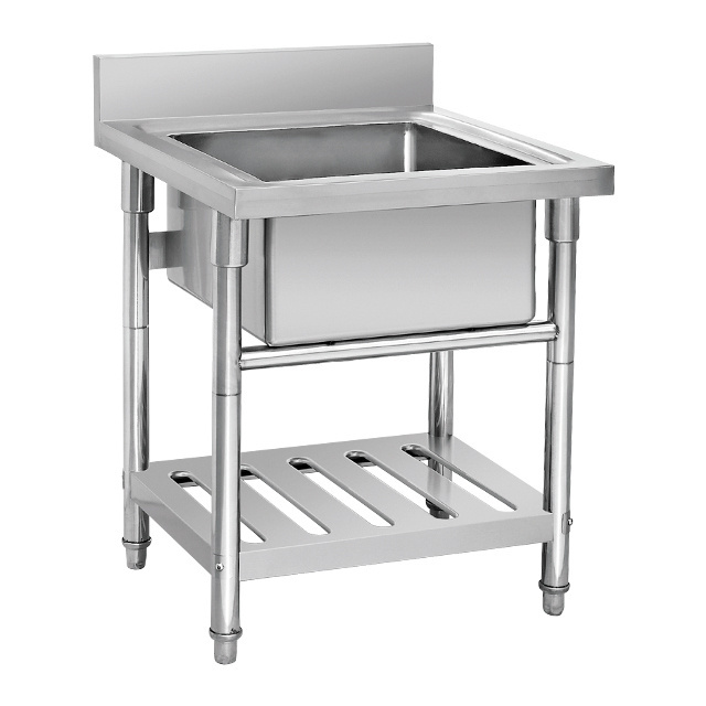 Wholesale free standing Kitchen Sink Commercial stainless steel Kitchen sink