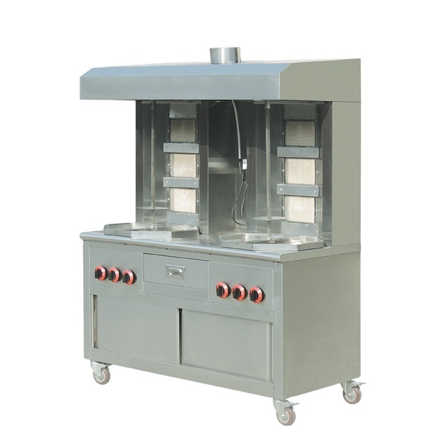 Stainless Steel Folding Mini Kebab Shawarma Doner Kebab Machine