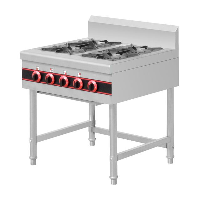 Commercial Gas cooker range Stainless Steel Kitchen Gas Stove range cooker