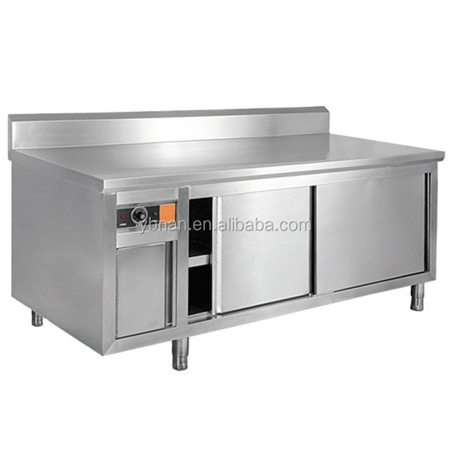 Heavy duty restaurant kitchen cabinet,stainless steel cupboard