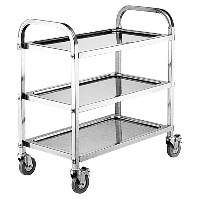 Stainless Steel Heavy Duty Folding Platform Trolley