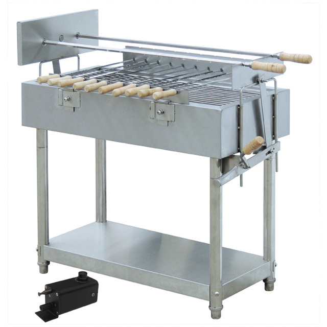 Commercial automatic chicken rotary bbq grill machine/bbq roaster grill