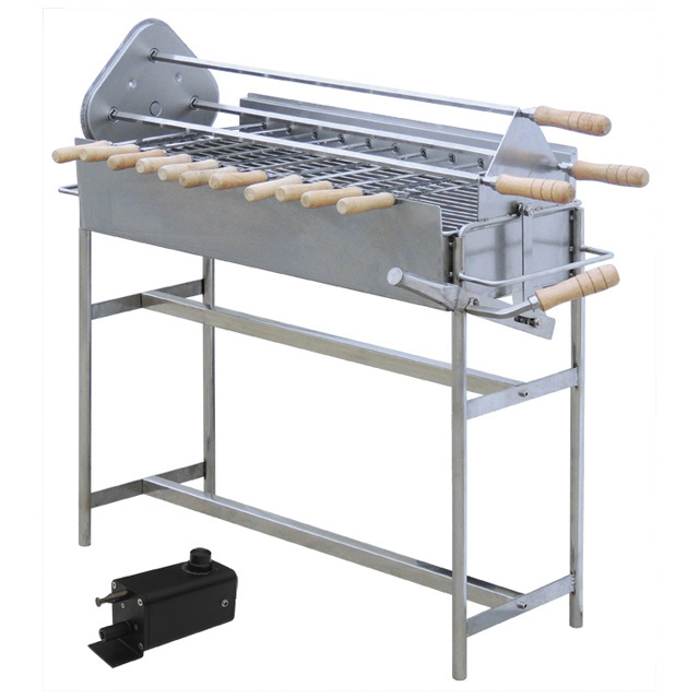 Commercial automatic chicken rotary bbq grill machine/bbq roaster grill