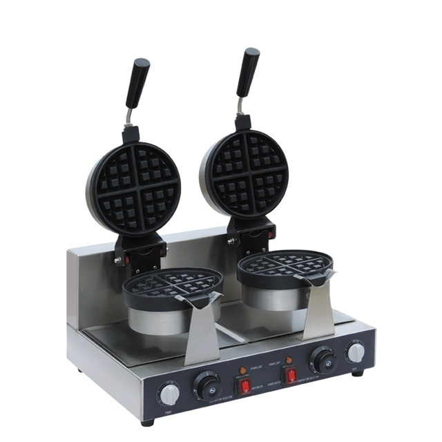 Wholesale Electric Automatic Ice Cream Cone Iron Waffle Making Machine Waffle And Cone Baker Waffle Manufacturing Machine