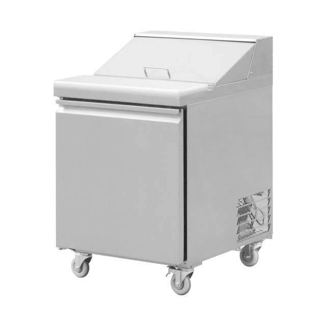 Top Saladette Refrigeration Sandwich Prep Tables R134a Salad Fridge Bar Equip Salad Pizza Counter Refrigerator Display