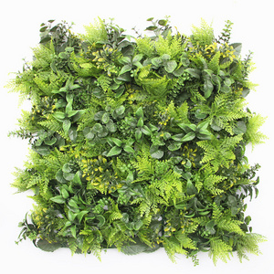 995 Wholesale Covering System Vertical Garden Outdoor Green Plant Leafy Grass Mat Hedge Panel Square Metre Artificial Grass Wall