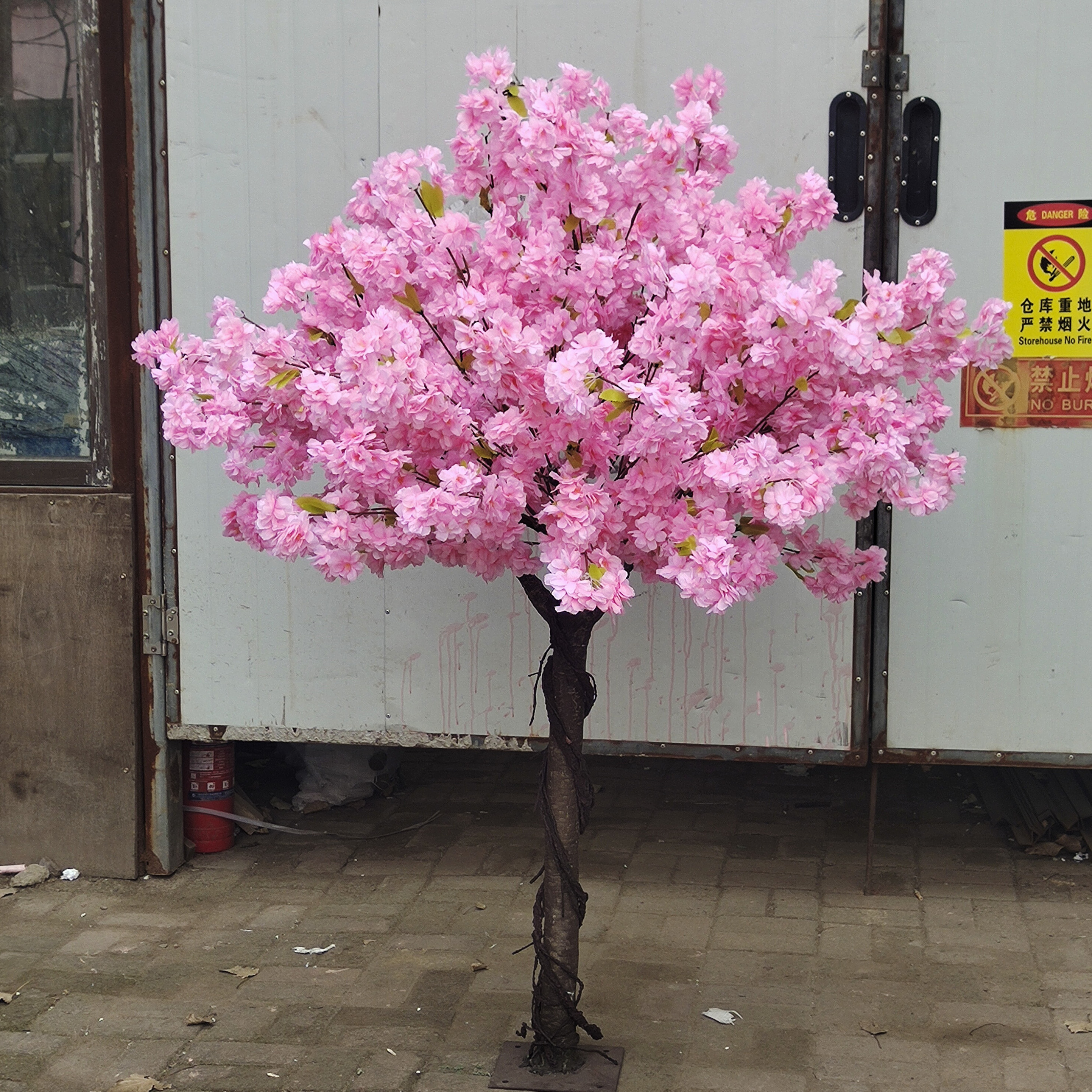 A7 Wedding Decor 1.2m 1.5M Small Fake Sakura Flower Table Deck Centerpiece Tree Indoor 180cm Faux Artificial Cherry Blossom Tree