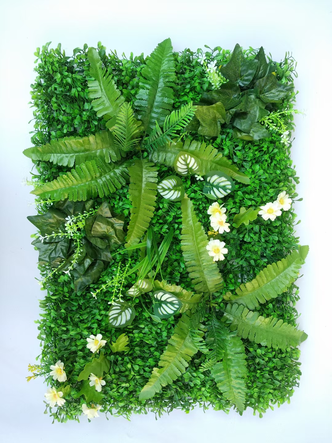 B0536 wholesale grass wall backdrop green system popular vertical indoor decoration plant artificial plant wall