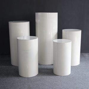 S0237 Wedding Event Decoration supplies Window plinth props round cylinder pedestal stand Cake Cylindrical Dessert Table